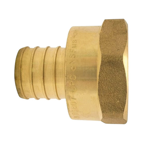 1/2 in. Brass PEX Barb x FPT Adapter