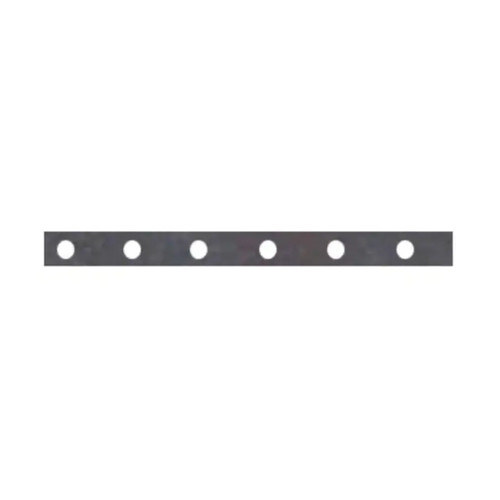 1/4 in. x 1 in. x 12 in. Perforated Steel Strap