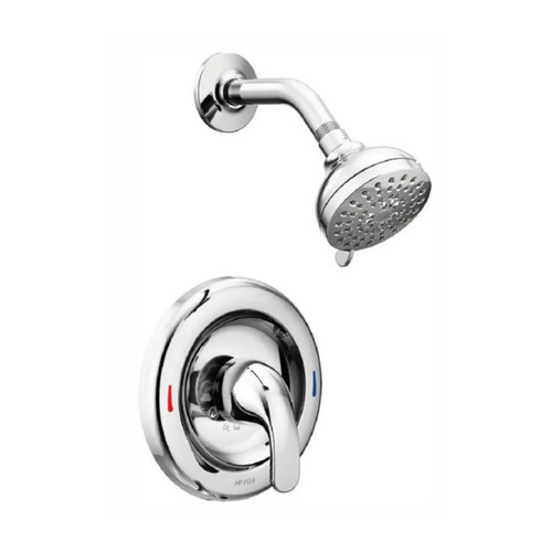 Adler 1-Handle 4-Spray Tub Shower Faucet (Valve Included) - Chrome