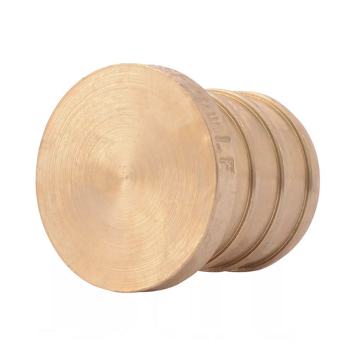 3/4 in. Brass PEX Barb Plug