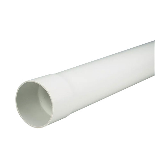 4 in. x 10 ft. PVC Solid Sewer Pipe