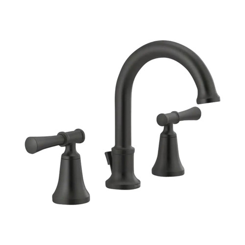 Chamberlain 8 in. Widespread 2-Handle Bathroom Faucet - Matte Black