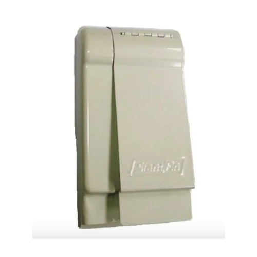 3-3/4 in. Fine/Line 30 Left-Hand End Cap for Baseboard Heaters - Nu White