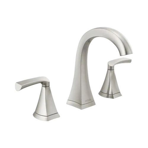Pierce 8 in. Widespread 2-Handle Bathroom Faucet - Brushed Nickel