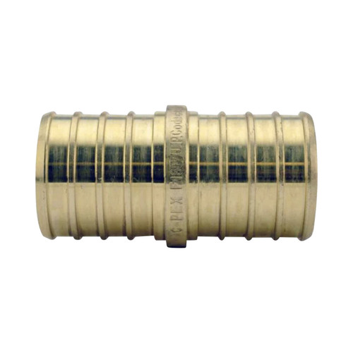 1 in. Brass PEX Barb Coupling