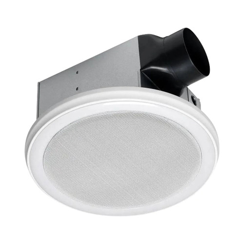 110 CFM Ceiling Mount Bathroom Exhaust Fan with Bluetooth Speakers and LED Light