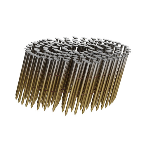 0.080 in. x 1-3/4 in. Galvanized Ring Shank Coil Nails 15° (4200/Pack)