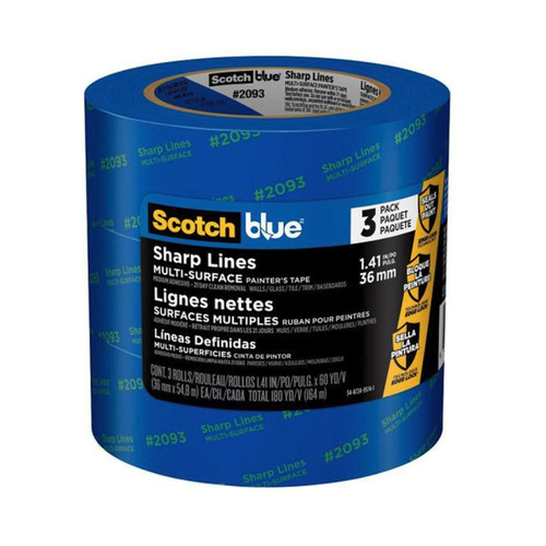 1.41 in. x 60 yds. Adavanced Painters Tape Multi-Surface with Edge-Lock
