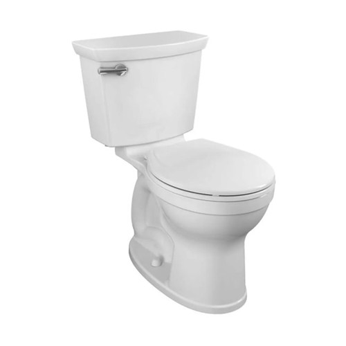 Champion Tall Height 2-Piece 1.28 GPF Single Flush Round Front Toilet - White