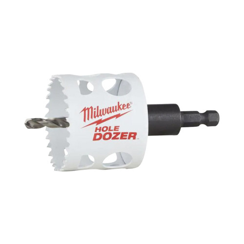 2-1/4 in. Hole Dozer Bi-Metal Hole Saw with 3/8 in. Arbor & Pilot Bit