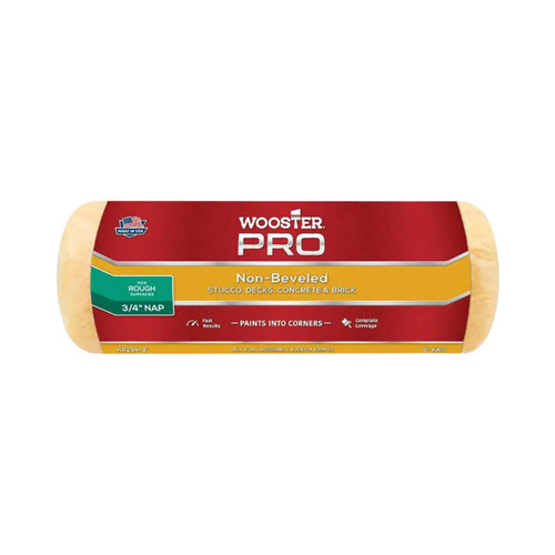 9 in. x 3/4 in. Pro High Density Knit Non-Beveled Roller Cover