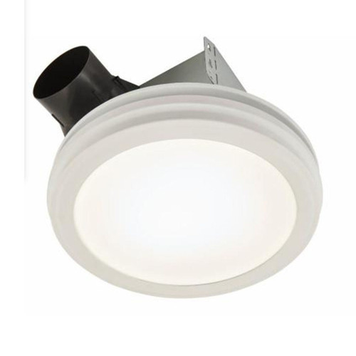 Ceiling Humidity Sensing Bathroom Exhaust Fan with Led Panel