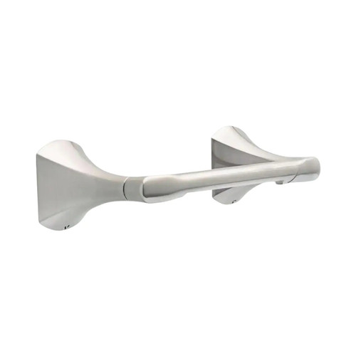 Pierce Double Post Pivot Arm Toilet Paper Holder - Brushed Nickel