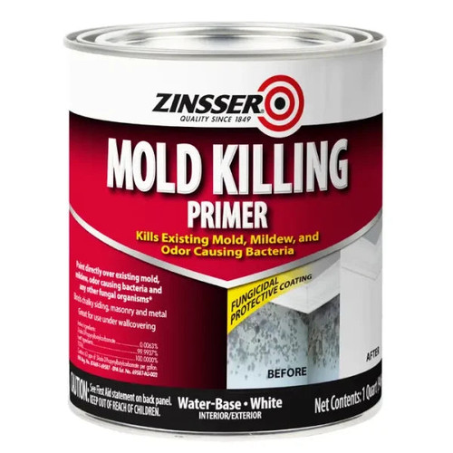 Zinsser Water‐Based Mold Killing Primer 1 Qt