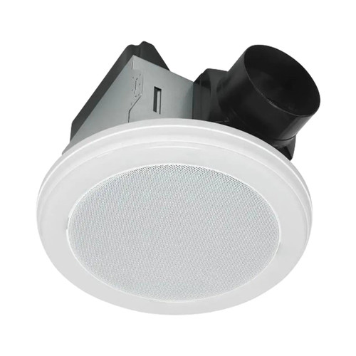 80 CFM Ceiling Mount Bathroom Exhaust Fan with Bluetooth Speaker and LED Light
