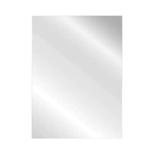 30 in. x 36 in. Frameless Rectangular Polished Edge Bathroom Mirror - Silver