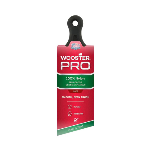 2 in. Pro Nylon Short Handle Angle Sash