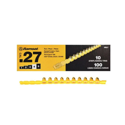 0.27 Caliber Yellow Strip Load (100/Pack)