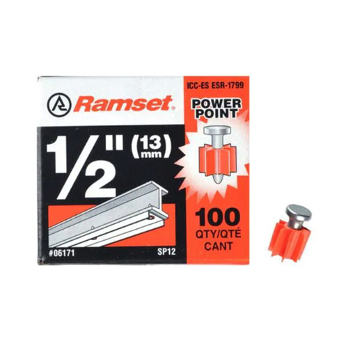1/2 in. Power Point Pins (100/Pack)