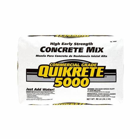 QUIKRETE 5000 PSI Concrete Mix 80 lb.