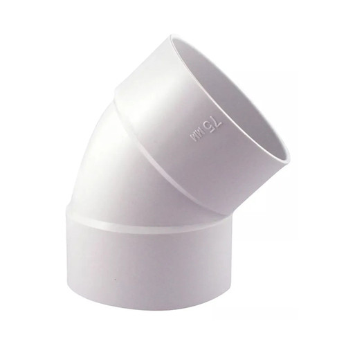 3 in. PVC 45-Degree Elbow