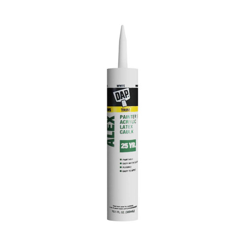 DAP 51304 ALEX 10.1 oz. Painter's Acrylic Latex Caulk - White