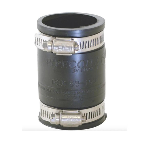 1-1/2 in. x 1-1/2 in. PVC DWV Flexible Coupling