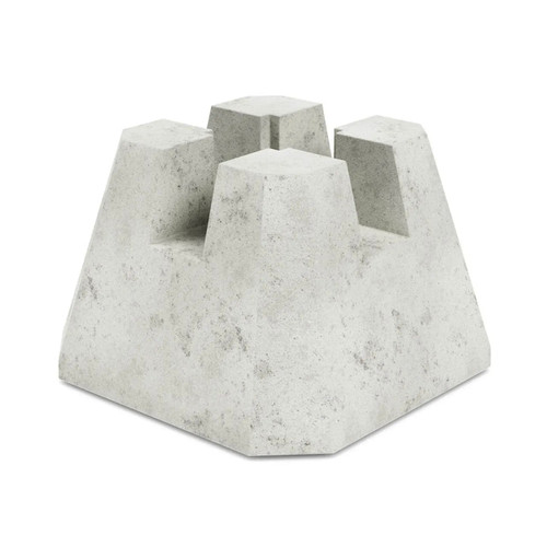 7 in. x 11 in. x 11 in. Concrete Deck Block