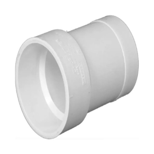 4 in. x 4 in. PVC DWV Cast Iron Hub x Spigot Adapter