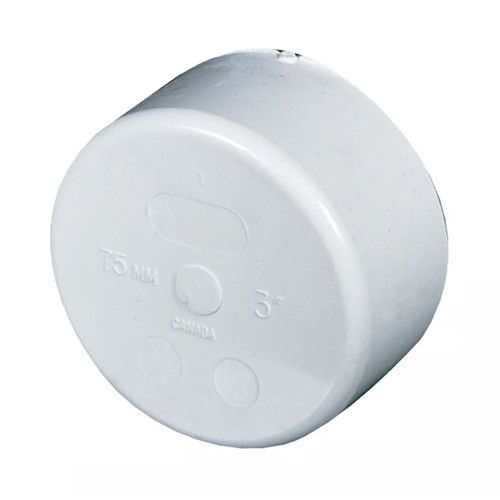 3 in. PVC Cap Hub