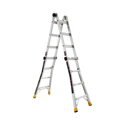 18 ft. Reach MPXA Aluminum Multi-Position Ladder with 300 lbs. Load Capacity Type IA Duty Rating