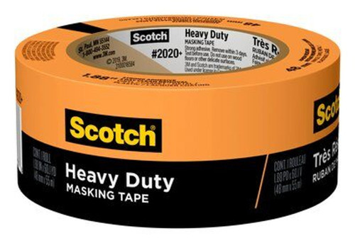 3M Scotch 1.88 in. x 60.1 yds Heavy Duty Masking Tape