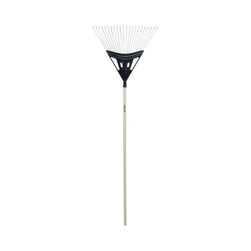 48 in. Hardwood Handle Super Flex Poly Steel Rake