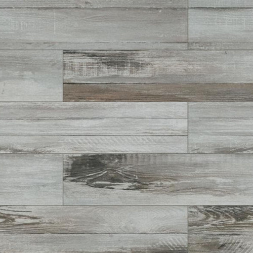 7 in. x 20 in. Duttonwood Ash Matte Ceramic Floor & Wall Tile (15 Tiles - 14.58 sq. ft./case)