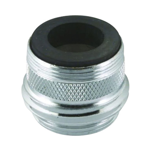 3/4 in. Hose x Male 55/64 in. Solid-Brass Dual-Thread Adapter
