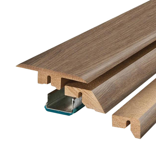 3/4 in. x 2-1/8 in. x 78-3/4 in. Laminate 4 in 1 Molding - Warm Stone