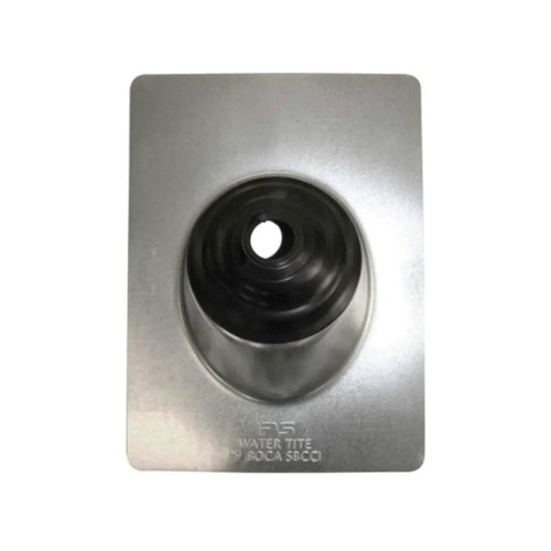 3 in. to 4 in. Adjustable Pipe Flashing with Aluminum Base & Rubber Colla