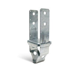 Galvanized Standoff Post Base for 4x4 Nominal Lumber