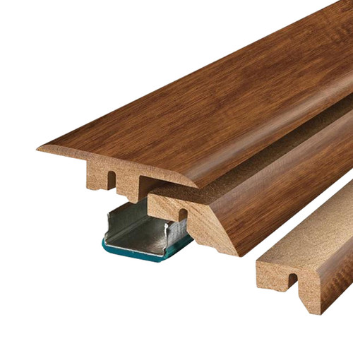3/4 in. x 2-1/8 in. x 78-3/4 in. Laminate 4 in 1 Molding - Saddle