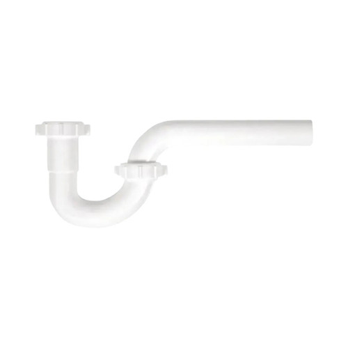 1-1/4 in. Plastic Sink Brain P-Trap with Reversible J-Bend