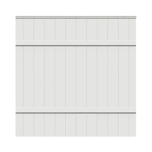 6 ft. x 6 ft. Vinyl Windham Fence Panel - White