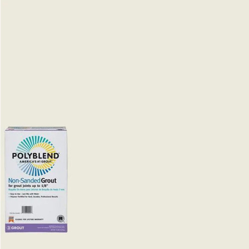 10 lb. Non-Sanded Grout #381 - Bright White