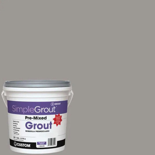 1 gal. Pre-Mixed Grout #165 - Delorean Gray