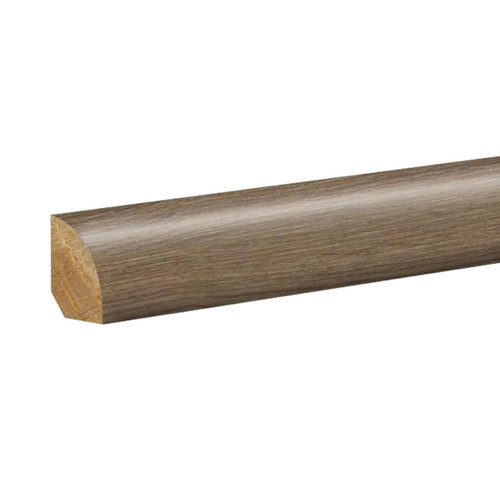 5/8 in. x 3/4 in. x 94-1/2 in. Quarter Round Molding - Warm Stone