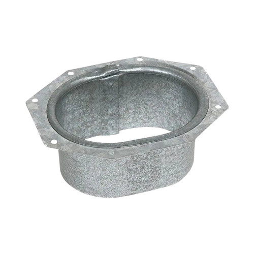 2 in. x 3 in. Aluminum Mill Downspout Outlet
