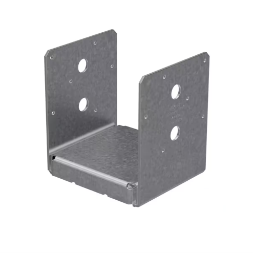 Simpson ABU ZMAX Galvanized Adjustable Standoff Post Base for 6x6 Lumber