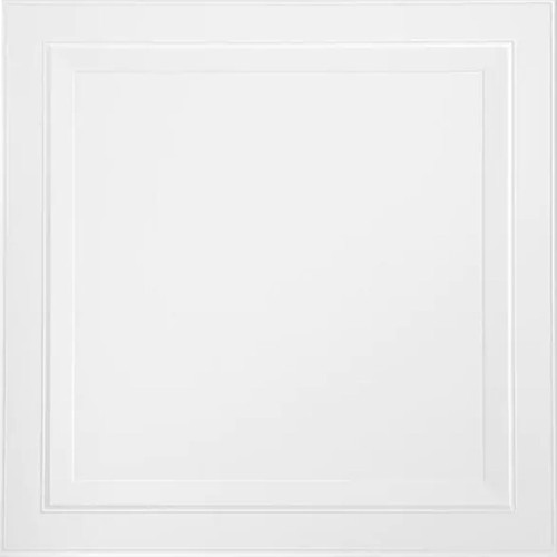 2 ft. x 2 ft. Single Raised Panel Tegular Ceiling Tile (24 sq. ft./case)