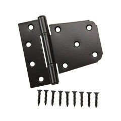 3-1/2 in. Heavy-Duty Tee Hinge - Black