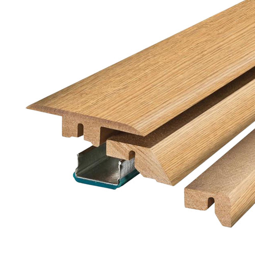 3/4 in. x 2-1/8 in. x 78-3/4 in. Laminate 4 in 1 Molding - Natural