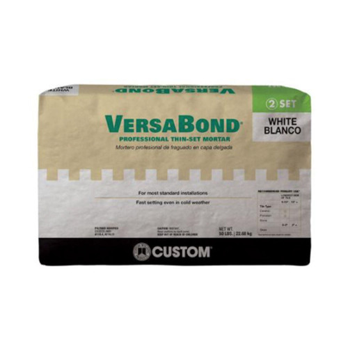 50 lb. VersaBond Fortified Thinset Mortar - White